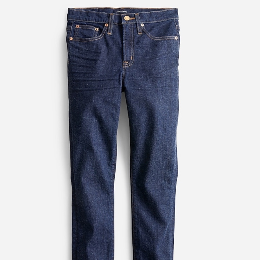 J.Crew 9" High Rise Toothpick Skinny Jeans